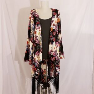 Coveted Clothing  Bright Foral and Tassels